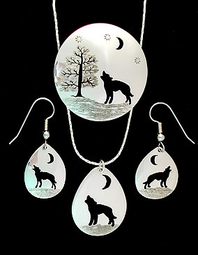 wolves wolf, tree of life, pin, brooches, earrings, necklace, pendant